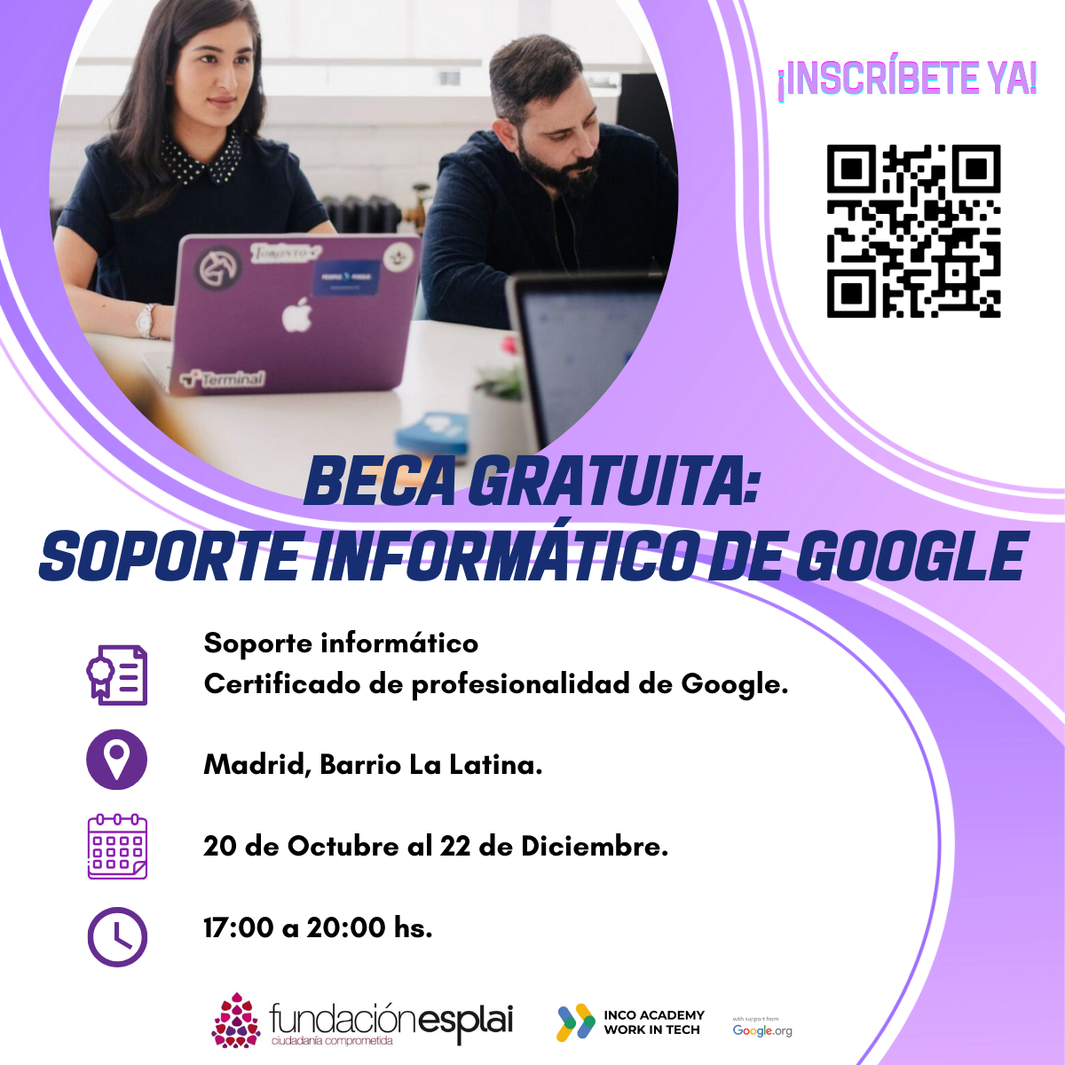 Curso IT Support Presencial Madrid