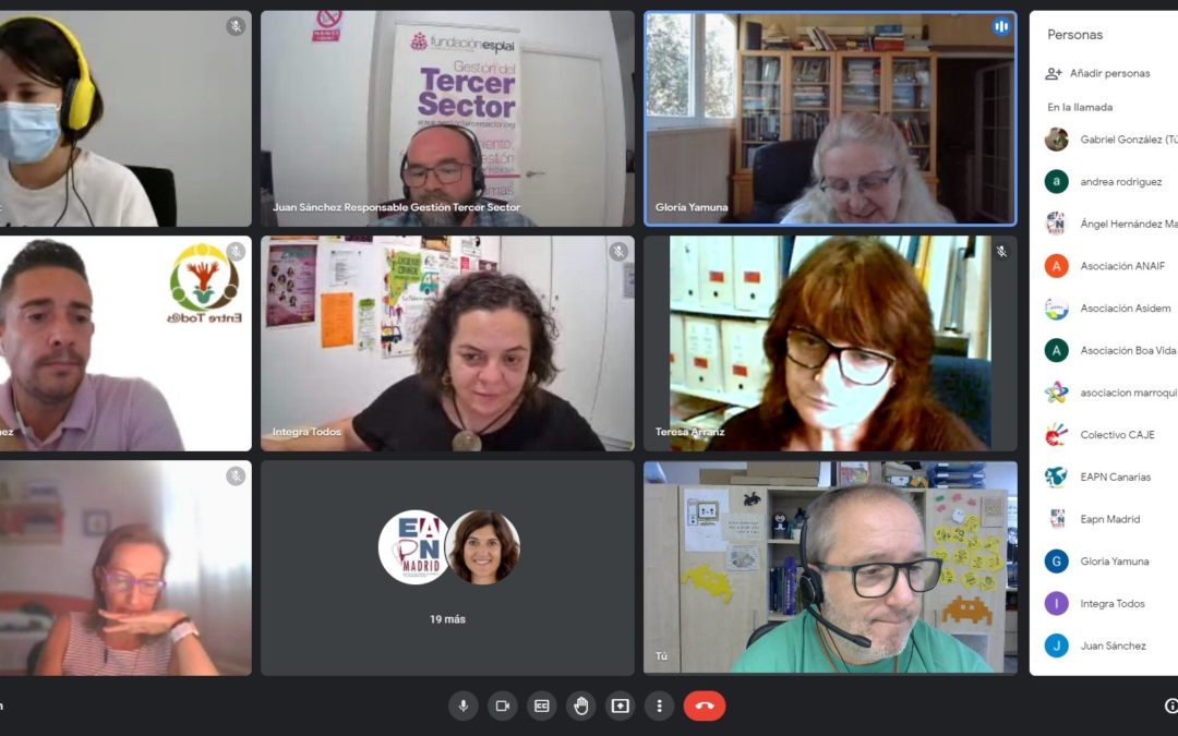 Celebramos la jornada informativa con las entidades seleccionadas para participar en DigitalizaciONG
