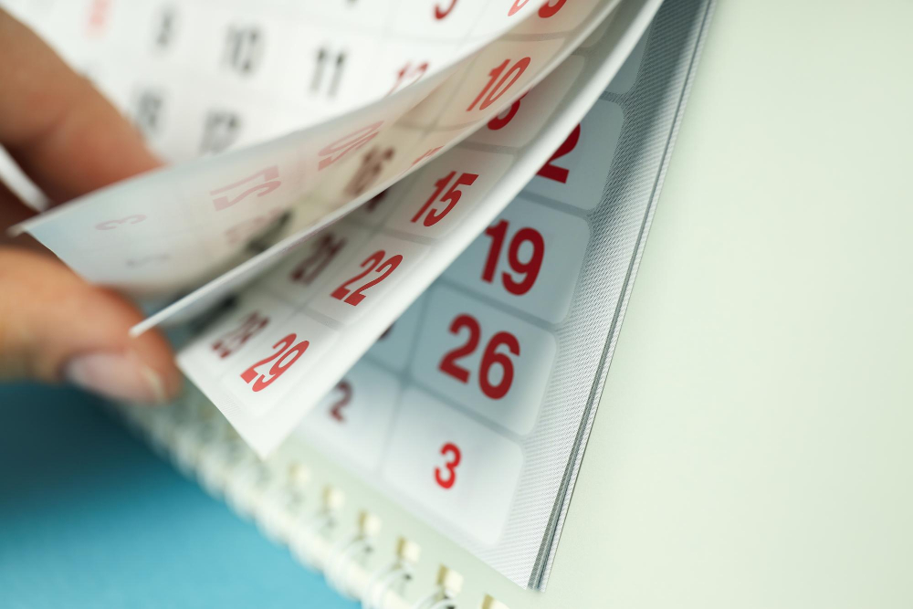 Consideraciones sobre el calendario laboral