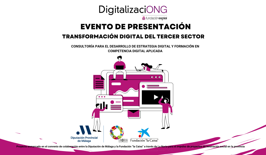 Los días 30 de Septiembre y 1 de Octubre Presentamos DigitalizaciONG en Málaga