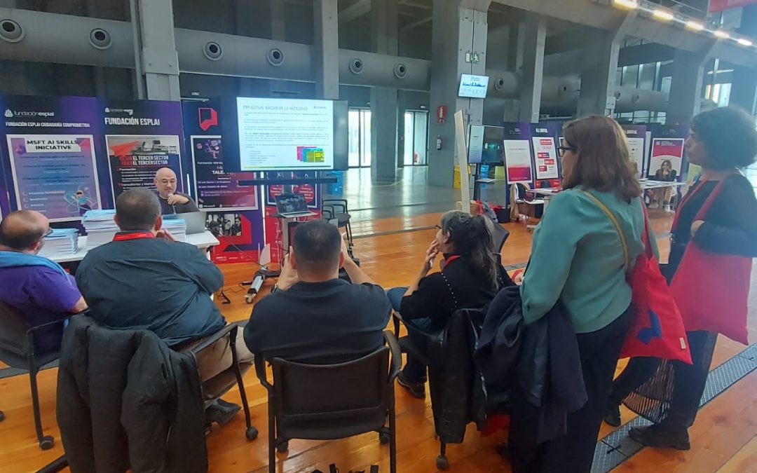 Presentamos CREA ERP en el Encuentro de la Ciudadanía Digital Comprometida de Fundación Esplai