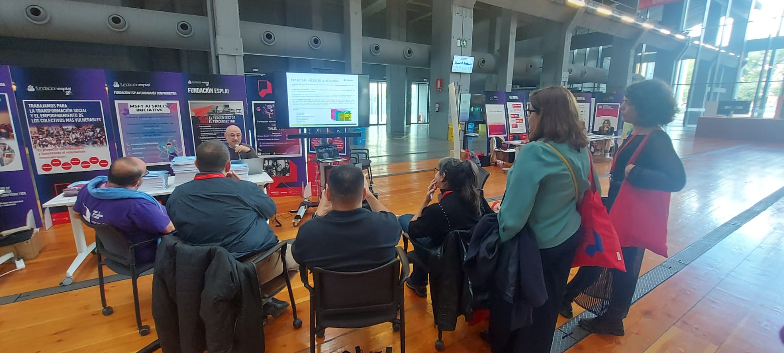 Presentamos CREA ERP en el Encuentro de la Ciudadanía Digital Comprometida de Fundación Esplai