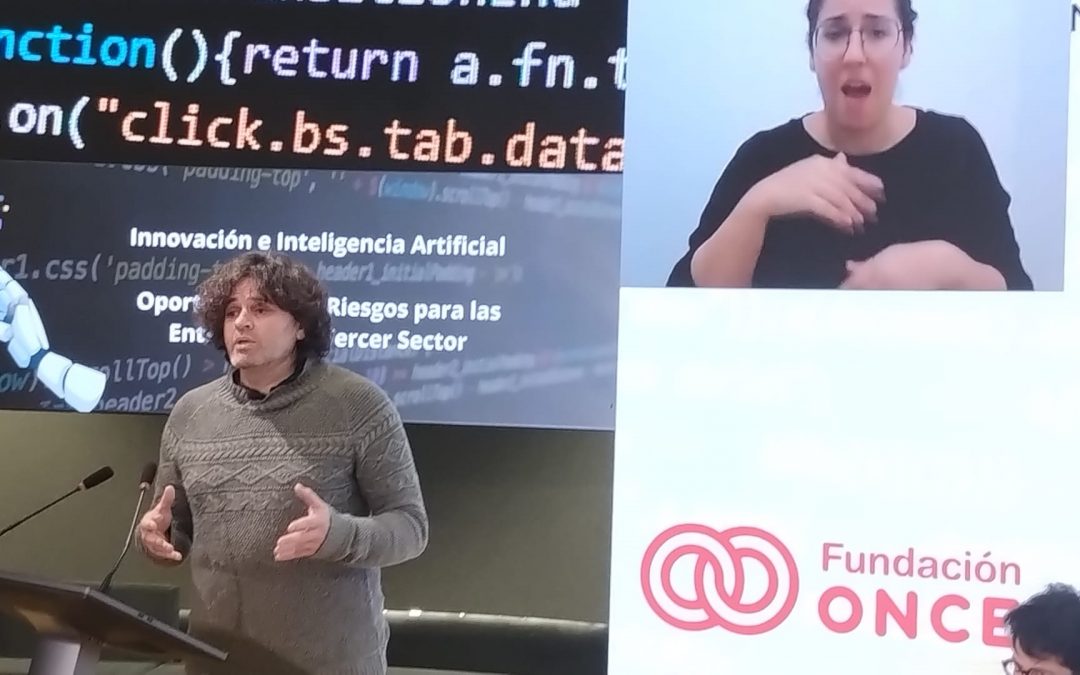 Participamos en la Jornada de Innovación en Ciberseguridad organizada por POAS: Reflexiones sobre Inteligencia Artificial en el Tercer Sector