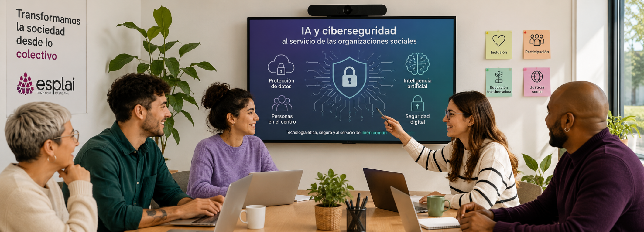 IA y ciberseguridad en el Tercer Sector: claves del nuevo plan europeo para entidades sociales
